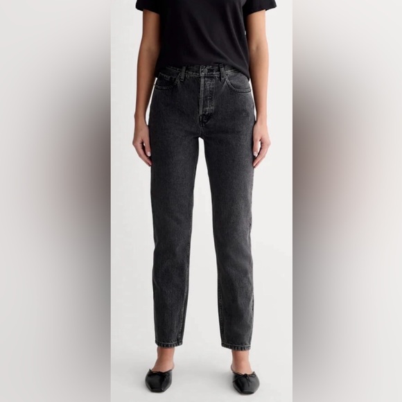 Everlane Denim - Everlane “The 90’s Cheeky Jean” Organic Cotton Black Jeans